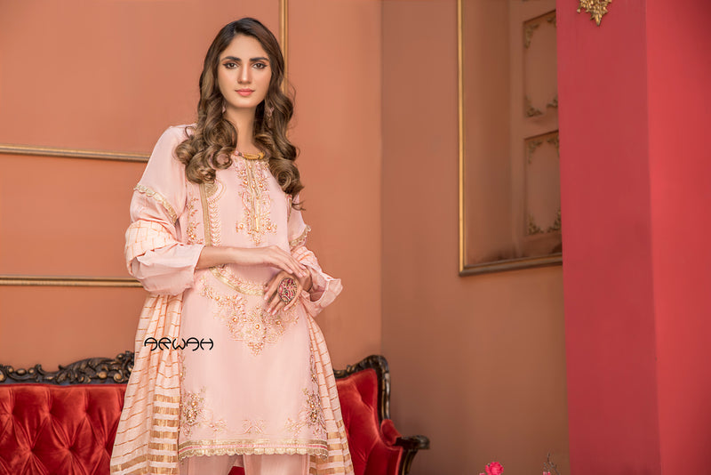 Semi Formal Festive Ready to Wear Collection by Arwah 07
