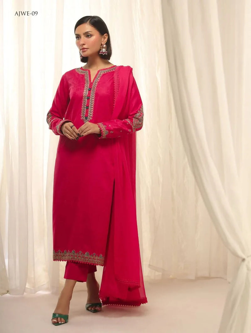 Asim Jofa Ready to Wear 3 Pcs Winter Collection 09