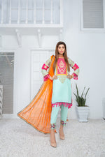 Ready to Wear 3pcs Embroidered Dress by Gulwarun 10