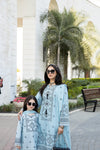3PC COTTON EMBROIDERED GIRLS EID DRESS 03