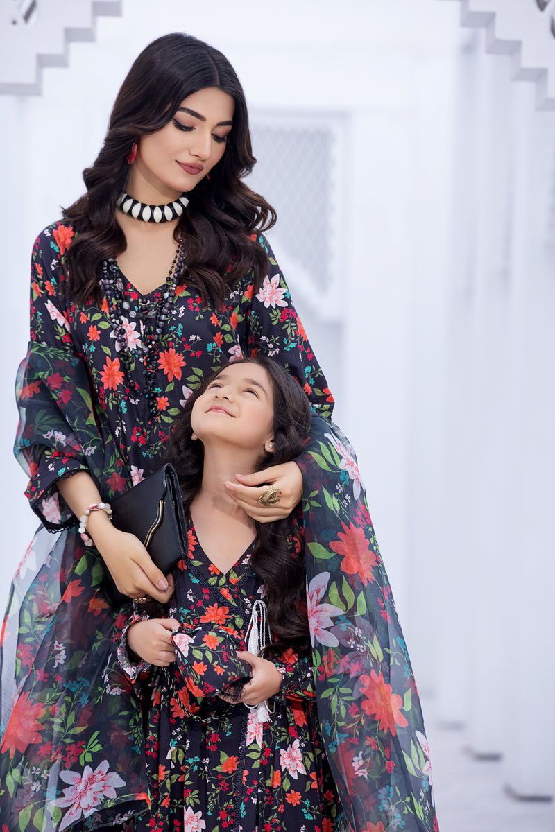 ZAIWA READY TO WEAR LINEN GIRLS DRESS 03