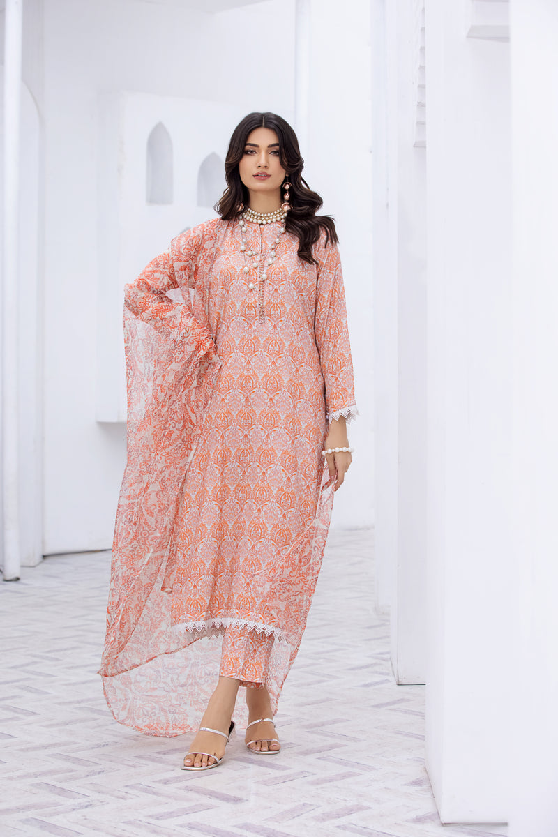 ZAIWA READY TO WEAR LINEN DRESS 10