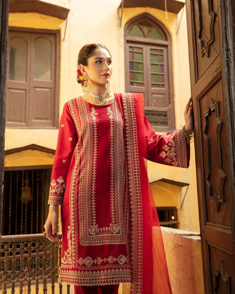 Luxury Lawn Ready to Wear Embroidered Collection by Shanyera 02