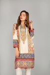 Jacquard Ready to Wear Handwork 2 Pcs Dress by Zaiwa 03