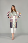 Jacquard Ready to Wear Handwork 2 Pcs Dress by Zaiwa 06