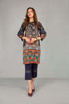 Jacquard Ready to Wear Handwork 2 Pcs Dress by Zaiwa 08