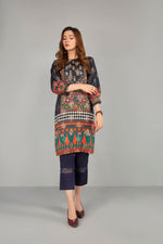 Jacquard Ready to Wear Handwork 2 Pcs Dress by Zaiwa 08
