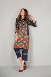 Jacquard Ready to Wear Handwork 2 Pcs Dress by Zaiwa 08
