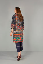 Jacquard Ready to Wear Handwork 2 Pcs Dress by Zaiwa 08