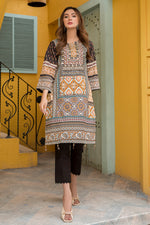 Ready to Wear 2 Pcs Lawn Embroidered Collection by Zaiwa 03