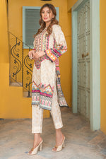 Ready to Wear 2 Pcs Lawn Embroidered Collection by Zaiwa 14