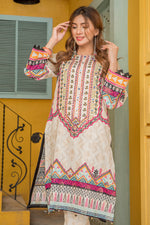 Ready to Wear 2 Pcs Lawn Embroidered Collection by Zaiwa 14