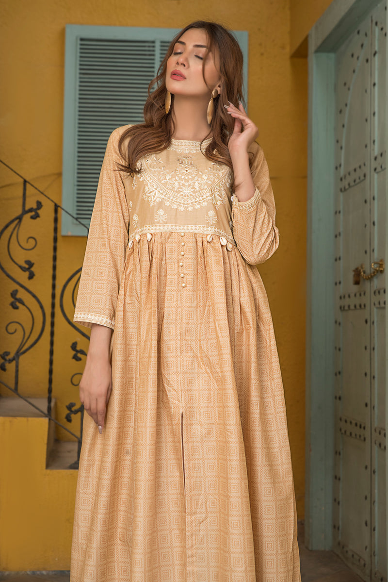 Ready to Wear Lawn Embroidered Kurta by Zaiwa 19