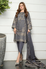 Jacquard Lawn Ready to Wear Dress by Zaiwa 06