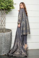 Jacquard Lawn Ready to Wear Dress by Zaiwa 06