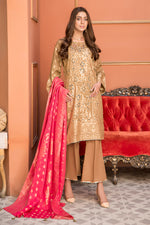 Jacquard Lawn Ready to Wear Dress with Handwork by Zaiwa 13