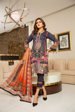 Winter Ready to Wear Embroidered Dress by Zaiwa 02