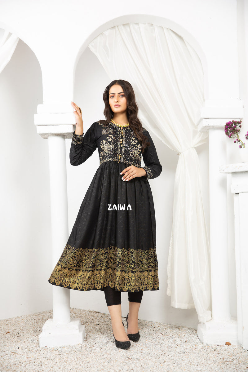Ready to Wear Embroidered Kurta by Zaiwa 08
