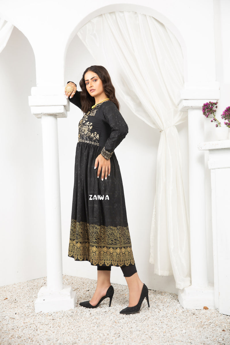 Ready to Wear Embroidered Kurta by Zaiwa 08