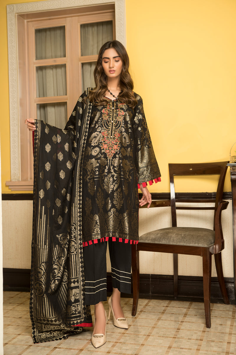Embroidered Jacquard Ready to Wear Collection by Zimal 03