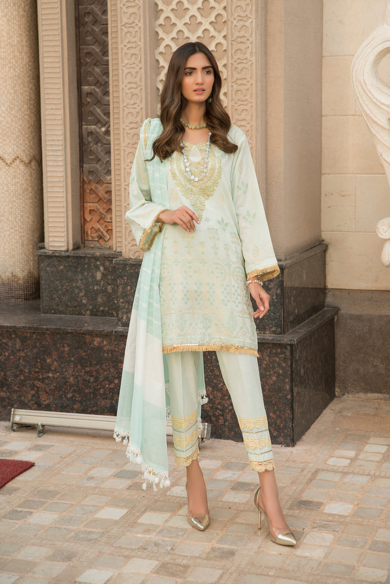 Embroidered Jacquard Ready to Wear Collection by Zimal 08
