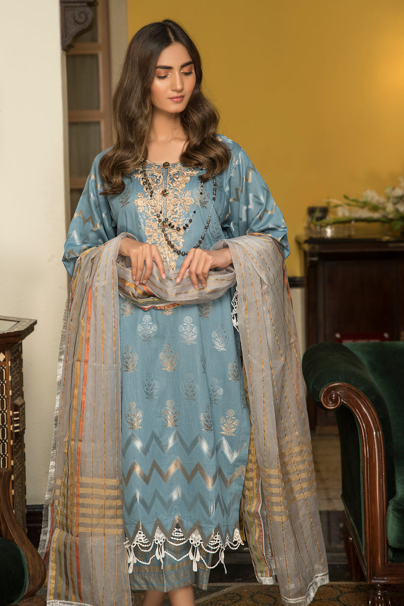 Embroidered Jacquard Ready to Wear Collection by Zimal 02