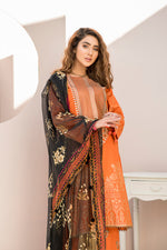 Ready to Wear Embroidered Lawn 3 Pcs Collection by Zimal 03